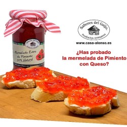 Mermelada Artesana De Pimiento Rojo Sabores del Guijo 400gr