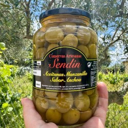 Aceitunas Manzanilla 850 Sendin