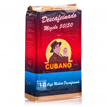 Café Cubano Portugués Descafeinado Molido 250 g mezcla