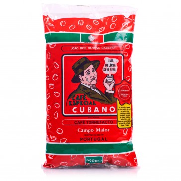 Café Cubano Portugués Torrefacto en grano 500 g