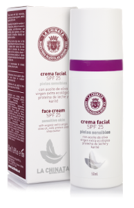 Crema Facial Spf25 Pieles Sensibles