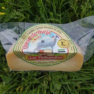 Queso De Oveja Vallespedros, Mitades 400-500gr.