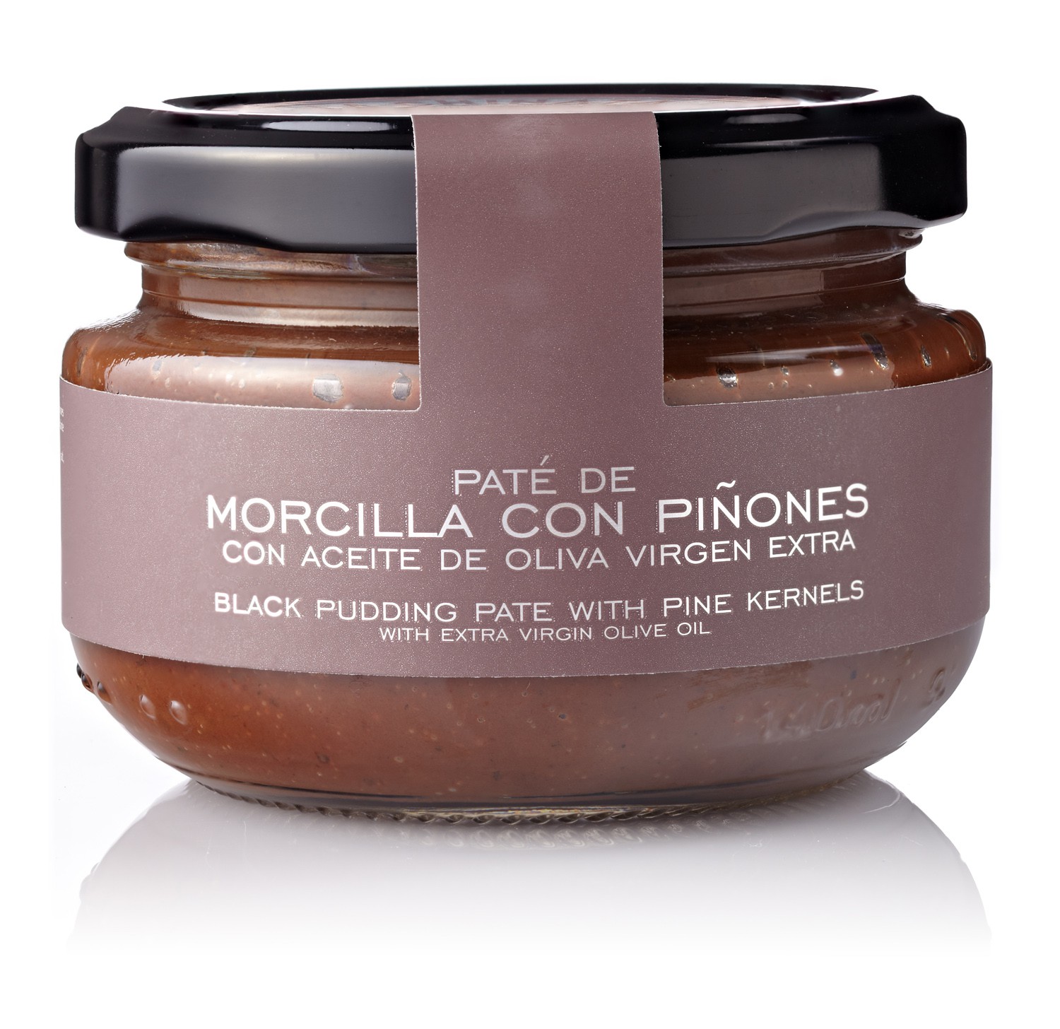 Paté De Morcilla Y Piñones Con Aceite De Oliva Virgen Extra