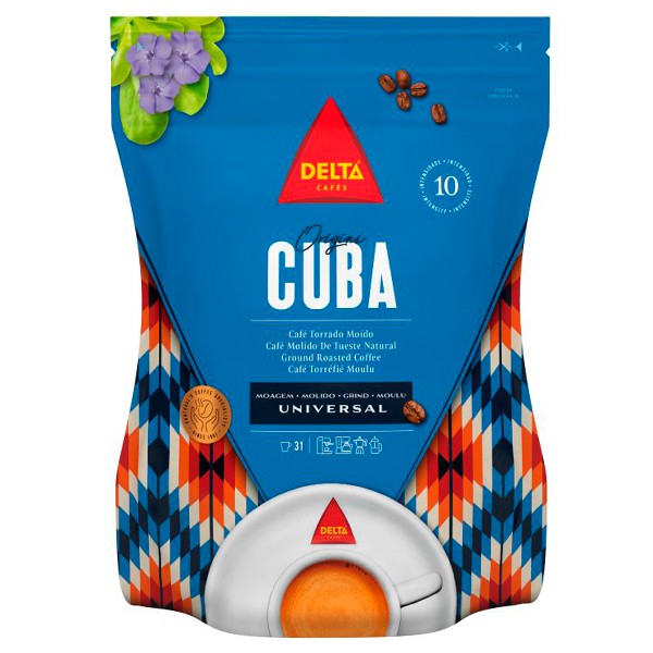 Café Delta Cuba Molido 0,22 Kg