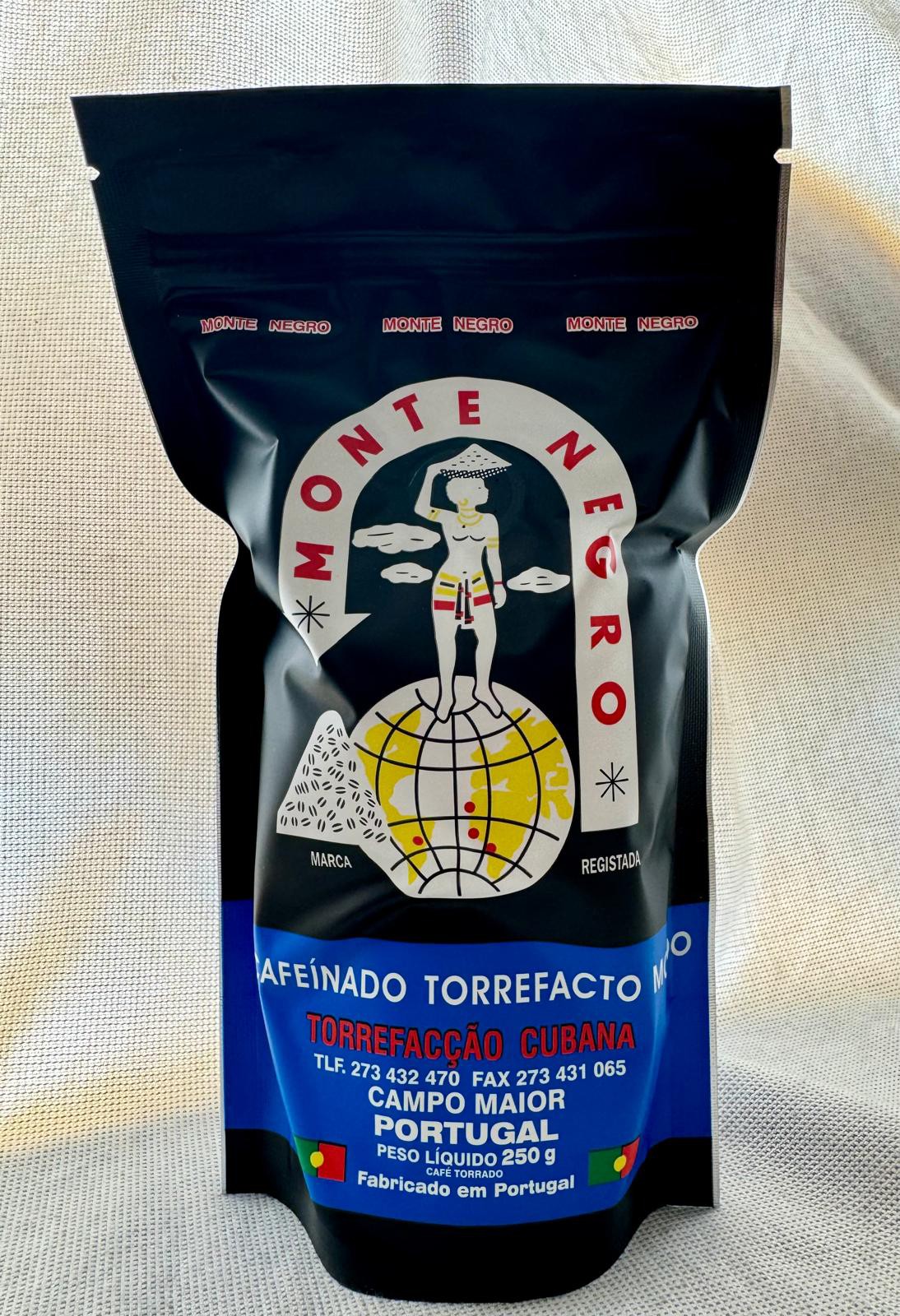 Cafe Monte Negro Descafeinado Torrefacto Molido 1/4kg