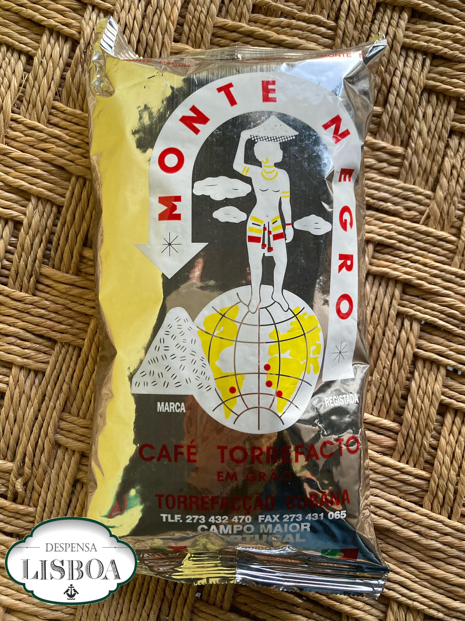 Café Torrefacto Monte Negro Grano 0.5kg