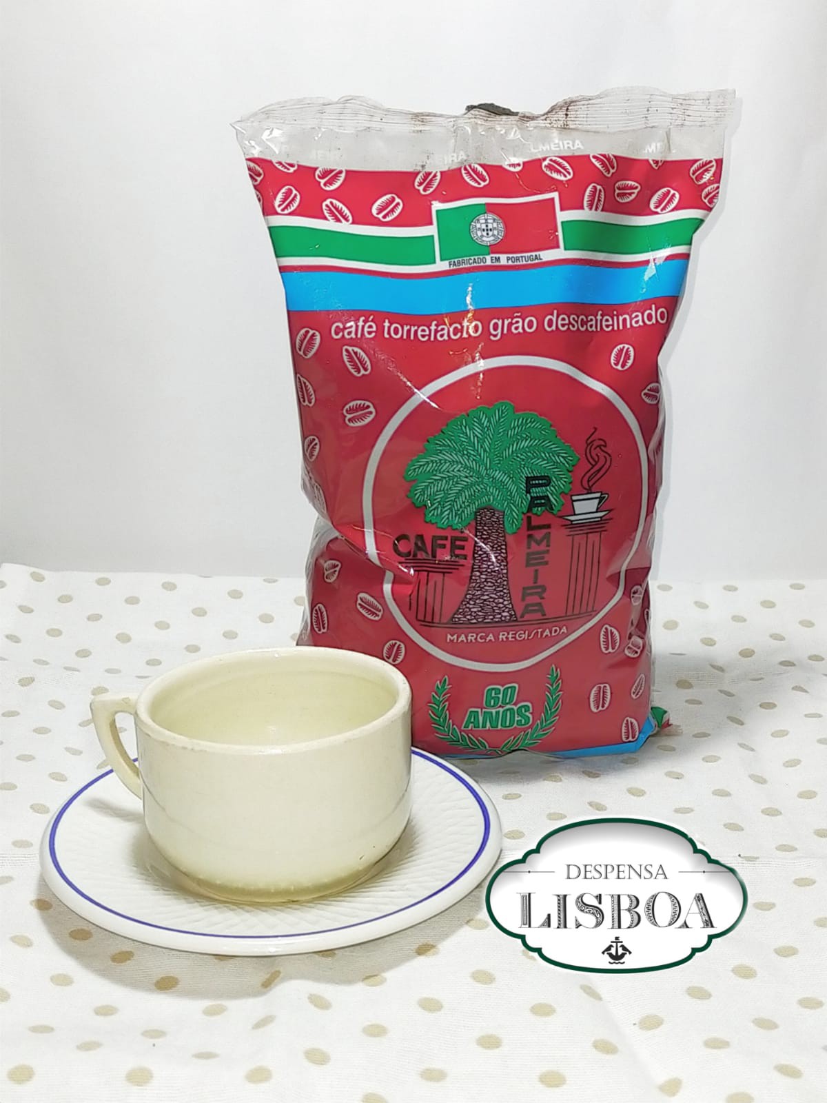 Café Palmeira Torrefacto Descafeinado Grano 0,5 Kg