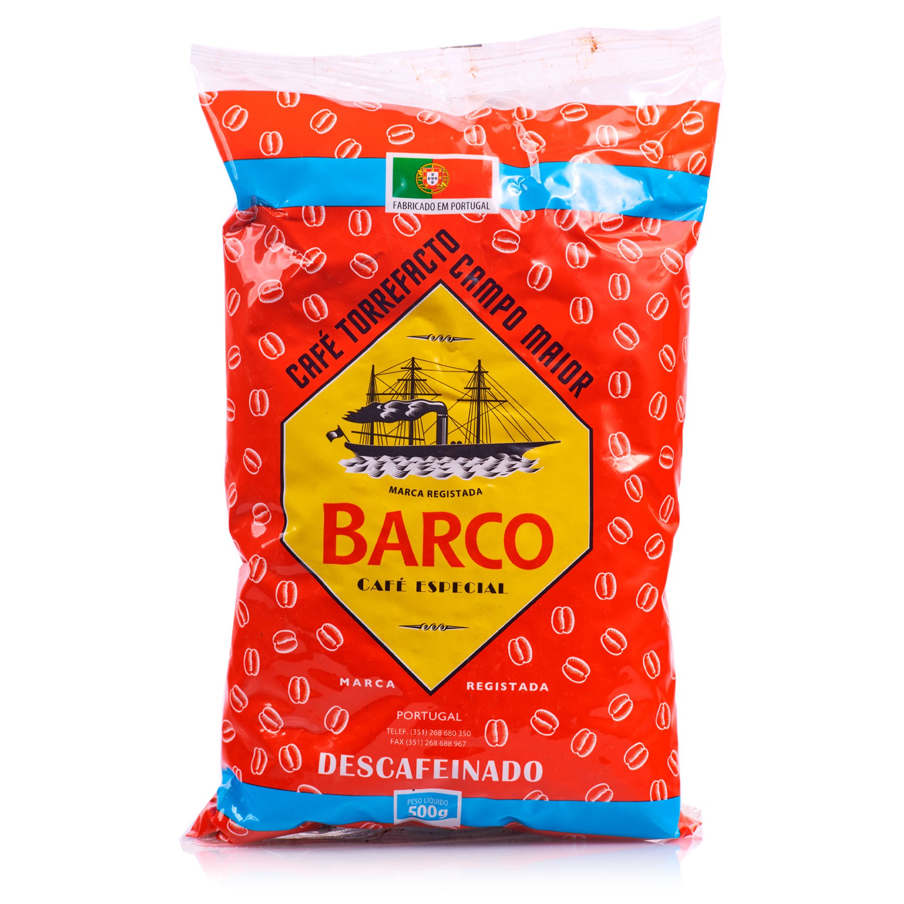 Café Barco Descafeinado Grano 500 g