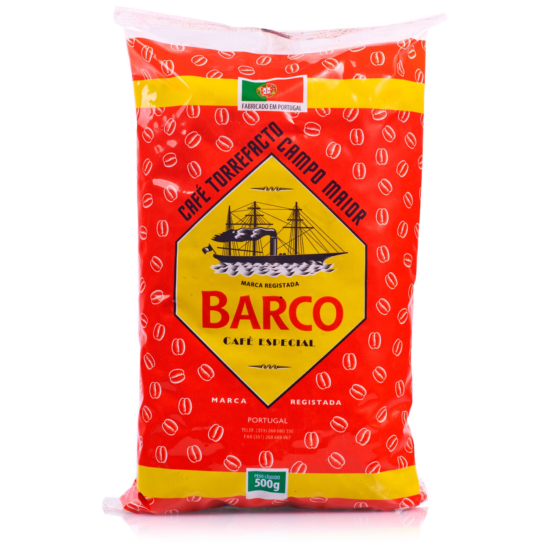Café Barco Torrefacto Grano 500 gramos