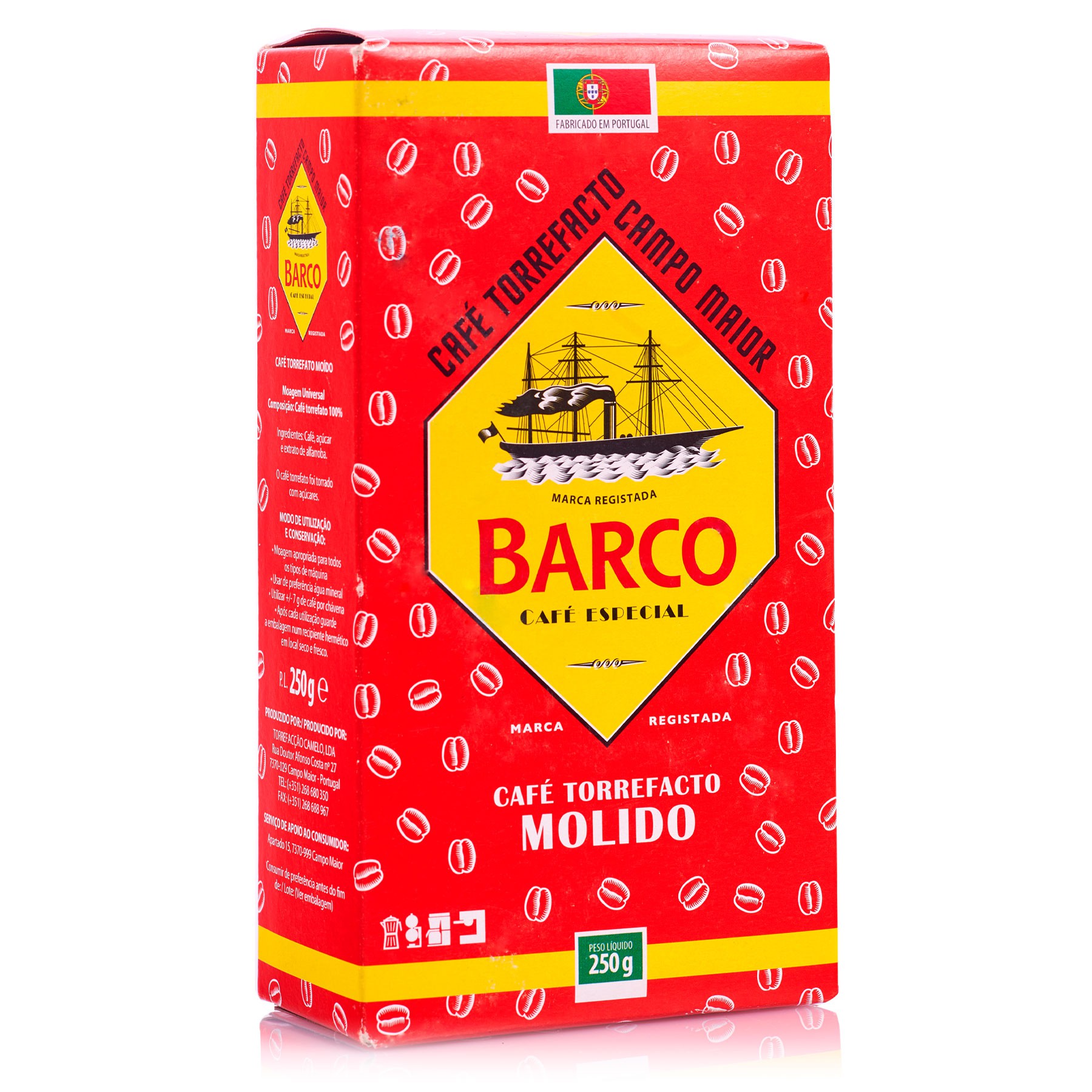 Café Barco Torrefacto Molido 250 g