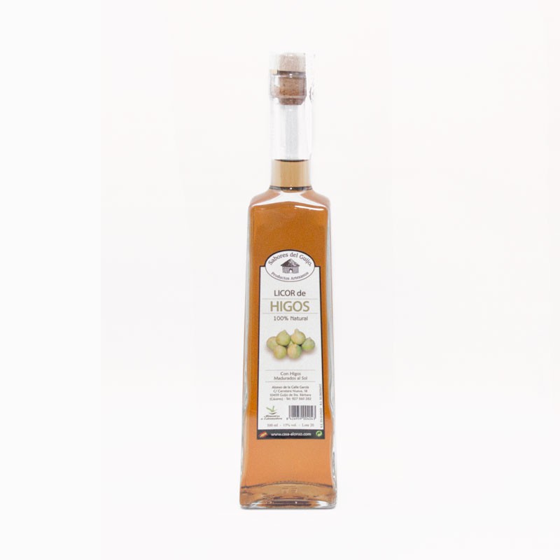 Licor Artesano De Higo 500 Ml