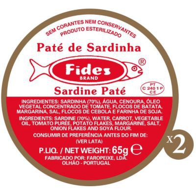 Pate De Sardina Pack4 Fides